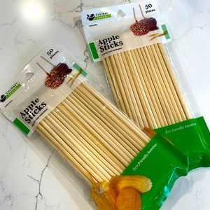 NWT Bundle of 2 Apple 🍎 Sticks